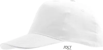 Immagine prodotto di SOLs 88111 | Berretto per bambini Sunny / Circonferenza testa circa 55 cm - Colore: Bianco - Taglia: Unica