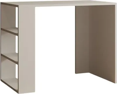 Produktbild von Schreibtisch, Skandinavisches Design COOL, Weiß, 90 x 70 x 50 cm, Melaminplatte 18 mm, Viele Ablagemöglichkeiten