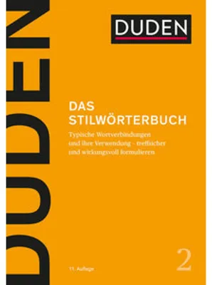 Obrázok produktu pre Duden - Das Stilwörterbuch