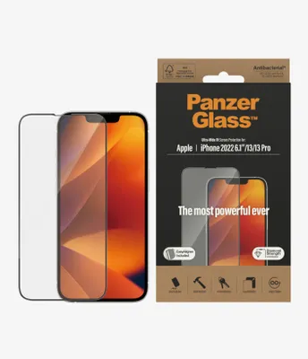 Obrázok produktu pre PanzerGlass ® Screen Protector iPhone 14 | 13 | 13 Pro | Ultra-Wide Fit w. EasyAligner
