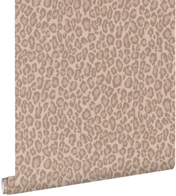 Zdjęcie produktu dla ESTAhome Tapeta panterka beżowymIróżowym 50 x 900 cm