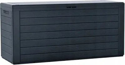 Image de Coffre de rangement de jardin Coffre de rangement de jardin | Coffre de rangement coffre de rangement 280 L bois