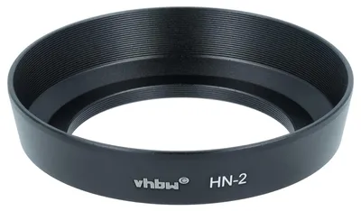 Produktbild von vhbw Gegenlichtblende für 52mm Objektiv, Rund, 7,4 cm, schwarz
