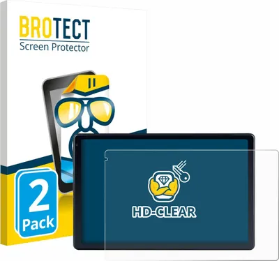Produktbild von 2x Für MUISOO MUIC10702 10.1" Schutzfolie BROTECT Displayschutz Display Schutz Folie Klar Transparent
