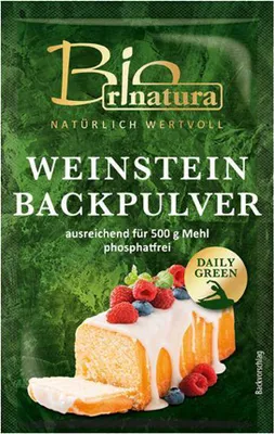 Immagine prodotto di Lievito in polvere biologico Rinatura tartaro naturalmente sfuso senza fosfati 54g