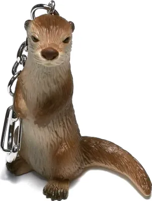 Produktbild von Otter stehend Schlüsselanhänger Miniblings Schlüsselring Marder Wassermarder