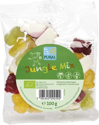 Obrázek produktu pro Ovocné žvýkačky - Jungle Mix 100g