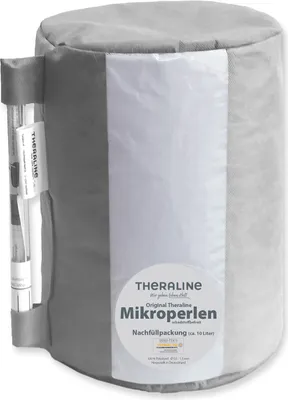 Produktbild von Theraline Nachfüllpackung mit Röhrchen 9,5 Liter EPS-Perlen