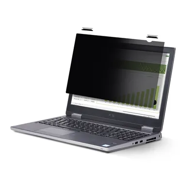 Productafbeelding van StarTech.com 16-inch 16:10 touchscreen privacy screen, anti-reflecterend privacyfilter, schermbeschermer voor laptops met een kijkhoek van +/- 30 graden, opklapbaar - vermindert blauw licht met 51% (16LT6-PRIVACY-SCREEN) - Privacyfilter voor notebooks - met plakstrips, schuifmechanisme