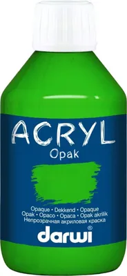 Obrázek produktu pro Darwi Opak Akrylová barva Dark Green 250 ml 1 ks