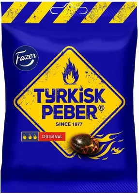 Produktbild von Fazer Tyrkisk Peber Original 150g