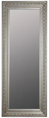 Produktbild von Casa Padrino Barock Wandspiegel Silber 60 x H. 150 cm - Handgefertigter Spiegel im Barockstil