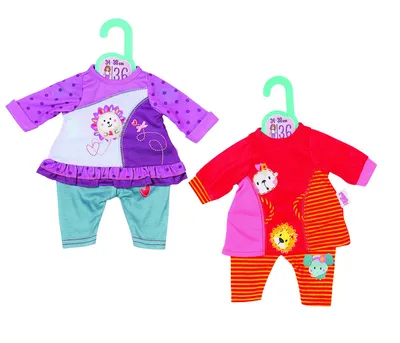 Produktbild von Dolly Moda Sommerkleid & Leggings 36cm - EIN Set im Lieferumfang enthalten
