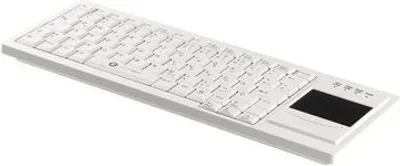 Produktbild von GETT Cleantype Xtra Touch Tastatur mit Touchpad USB Farbe weiss Layout