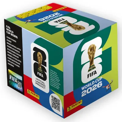 Produktbild von Panini Fifa® World Cup 2026 50er Displaybox Sammelkarten Grün  Kinder Grün One Size