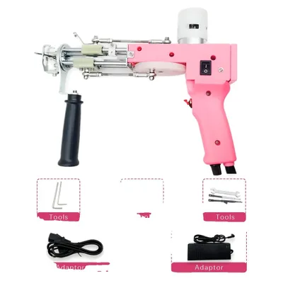 Immagine prodotto di Pistola tufting elettrica, doppia funzionalità, altezza del pelo regolabile, spina UE