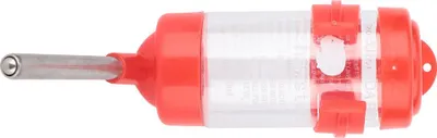 Obrázek produktu pro Láhev na vodu pro křečky bez kapání, malá velikost, dávkovač vody pro ježky (červená)