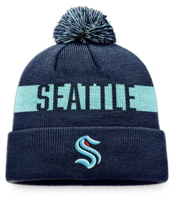 Produktbild von Seattle Kraken NHL Fanatics Fundamental Mütze Navy