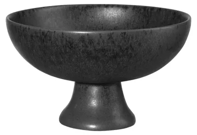 Produktbild von ASA Schale auf Fuß, black iron d. 14 cm, h. 8,5 cm
