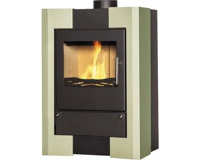 Produktbild von HS FLAMINGO Kaminofen ESPO II - oliv