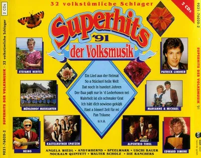 Produktbild von Superhits Der Volksmusik '91