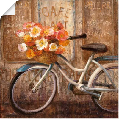 Produktbild von ARTland Poster Triff mich im Cafe II Größe: 30x30 cm