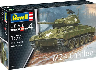 Produktbild von Revell M24 Chaffee Panzer Bausatz - 1:76