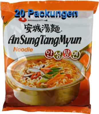 Immagine prodotto di Zuppa istantanea AnSung TangMyun 125g - Nongshim