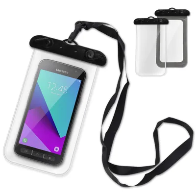 Produktbild von Schutzhülle für Samsung Galaxy XCover 4 Handy Tasche Case Wasserdicht Wasserfest, Farben:Schwarz