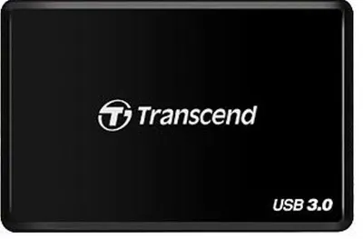 Produktbild von Transcend CFast 2.0 USB3.0, CF, CF Typ II, Schwarz, CE/FCC/BSMI/KC/RCM/EAC, USB 3.2 Gen 1 (3.1 Gen 1), 5 V, 67,6 mm