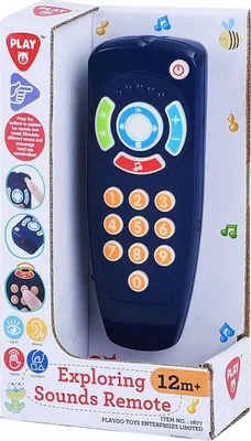 Produktbild von Playgo Baby-Fernbedienung mit Ton, blau