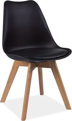 Produktbild von Esszimmerstuhl Küchenstuhl Set Kris schwarz 2er Set