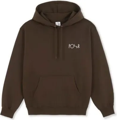 Zdjęcie produktu dla SWEATSHIRT POLAR Stroke Logo Hoodie - braun - XL