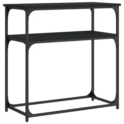 Obrázek produktu pro vidaXL Konzolový stůl černý 75x35,5x75 cm Dřevěný materiál