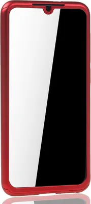 Immagine prodotto di Custodia protettiva per smartphone Xiaomi Mi 9 SE, cover completa, protezione per lo schermo a 360 gradi, colore rosso