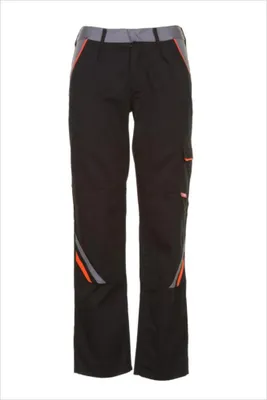 Produktbild von Planam Bundhose Visline, Gr. 106 schwarz/orange/zink