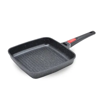 Produktbild von MR-4826 Grillpfanne mit abnehmbarem Griff, Granit, 26 cm