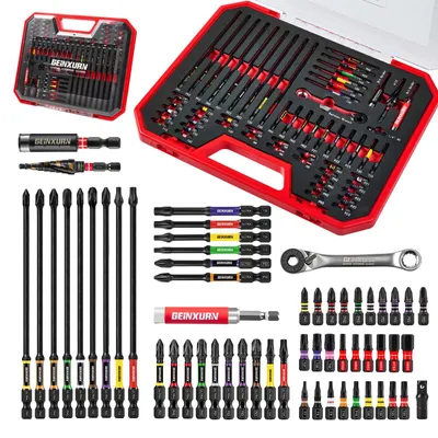 58-teiliges Schraubendreher-Bitset mit S2-Stahl-Bits