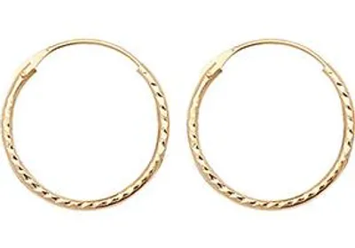Produktbild von 9 Karat (375) Gold Damen - Schlafer / Sleeper Ohrringe - 12mm*12mm; TRS10546