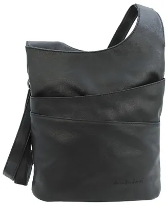 Produktbild von JENNIFER JONES - Damen Umhängetasche mit Reißverschluss, Schultertasche