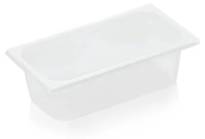 Produktbild von 6x GN Behälter 1/3 GN 89, 100 mm, mit Skalierung, mit Deckel, Polypropylen