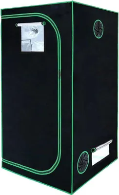 Productafbeelding van Famanu kweektent 60x60x120 cm - Reflecterend mylar met observatievenster