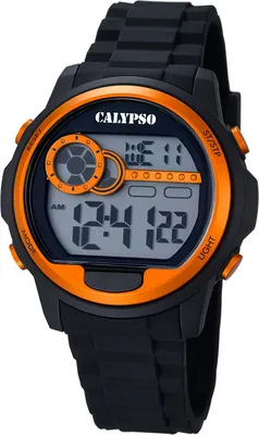 Produktbild von Calypso K5667/4 Digitaluhr Schwarz/Orange