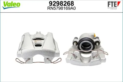 Produktbild von FTE Bremssattel Vorne Links für AUDI A4 Avant (8K5, B8) Ø57mm Grau 9298268