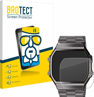Produktbild von BROTECT Schutzglas für Casio A168WEGG-1BEF Schutzfolie Panzer Folie Glas Display Schutz klar