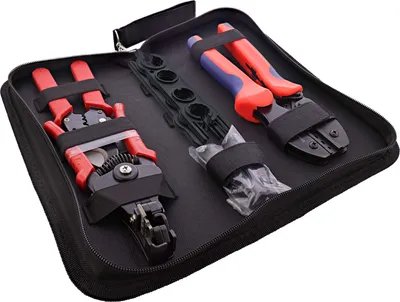 Image de InLine® kit d'outils pour photovoltaïque solaire, MC4, sacoche, 6mm²