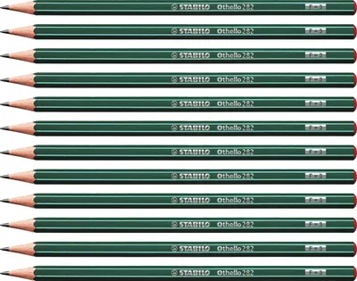 Produktbild von Bleistift - STABILO Othello - 12er Pack - Härtegrad F