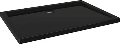 Produktbild von vidaXL Duschtasse ABS Rechteckig Schwarz 70x100 cm