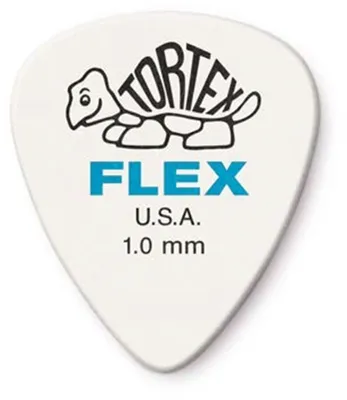 Imagen del producto de Dunlop Tortex Flex, púas para guitarra, estándar, 1,00 mm