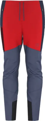 Aequilibrium Speed Pants von La Sportiva in rot und grau; Softshellhose für Herren.
